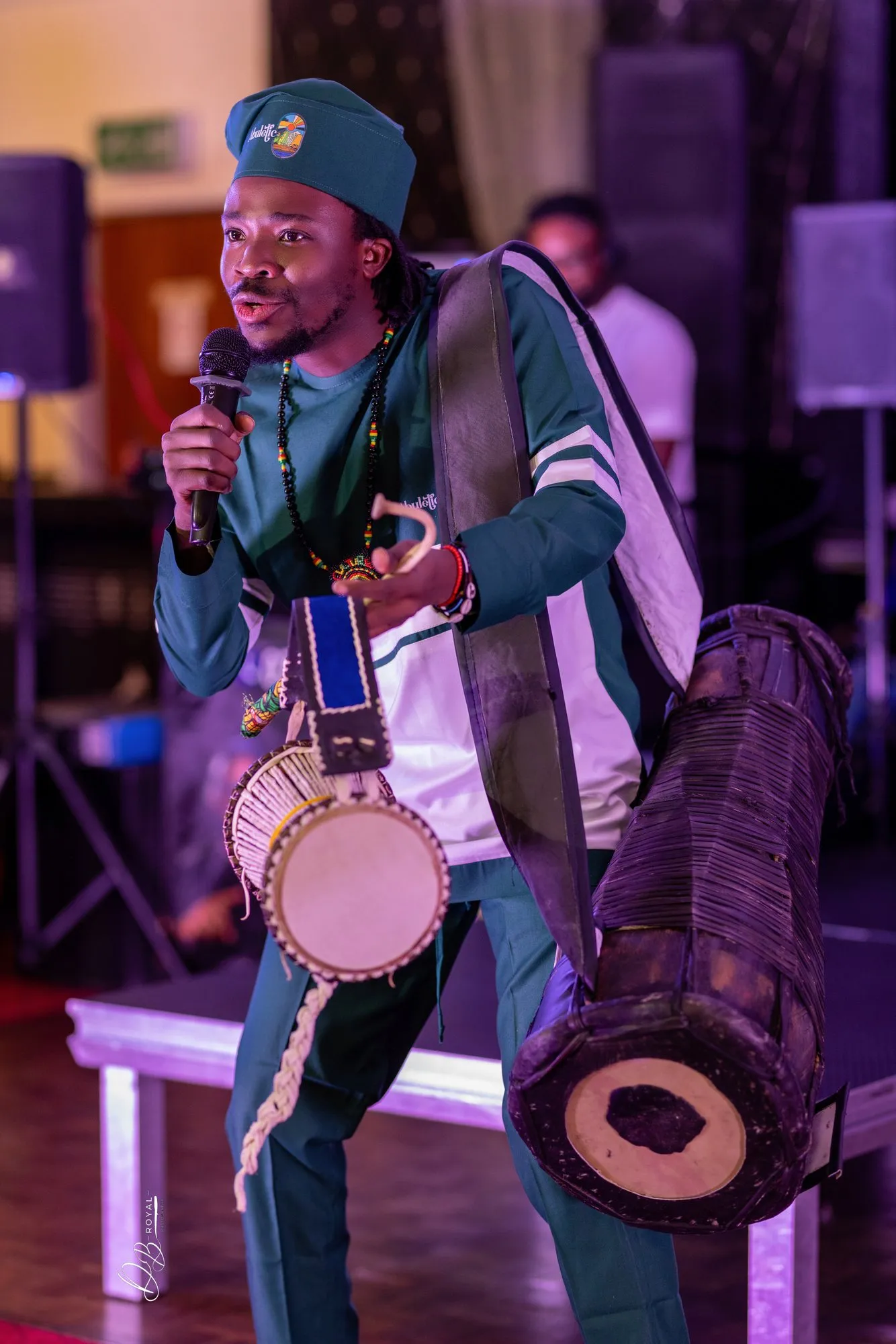 Song and talking drum together