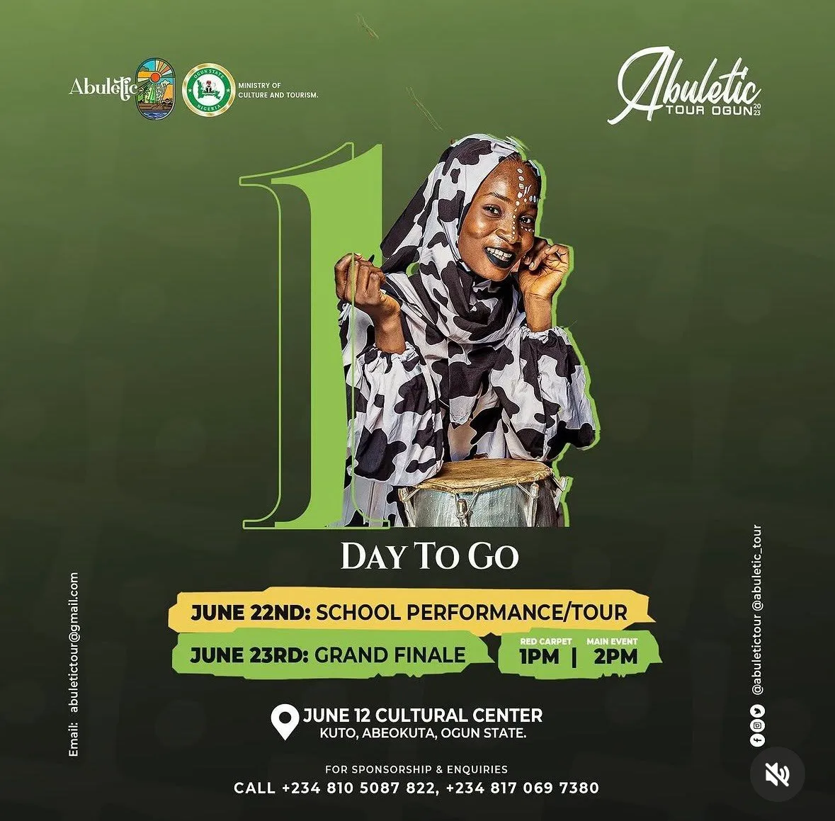 The announcement: one day to go